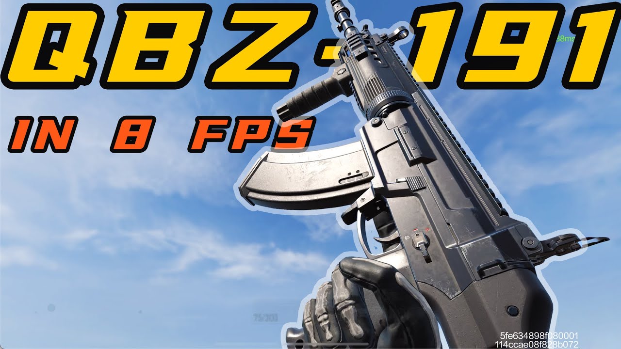 『QBZ-191』in 8 Different FPS Games - 4K60