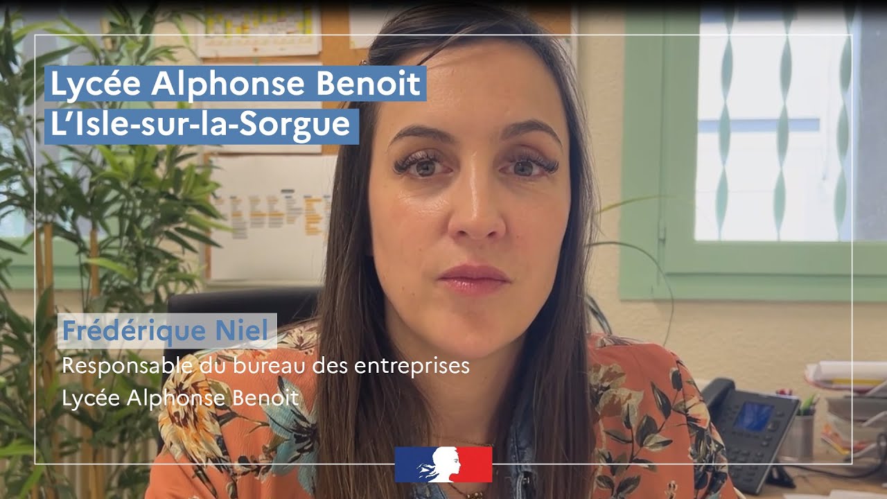 Les Responsables des bureaux des entreprises (RBDE) #3 : Lycée Alphonse Benoit L'Isle-sur-la-Sorgue
