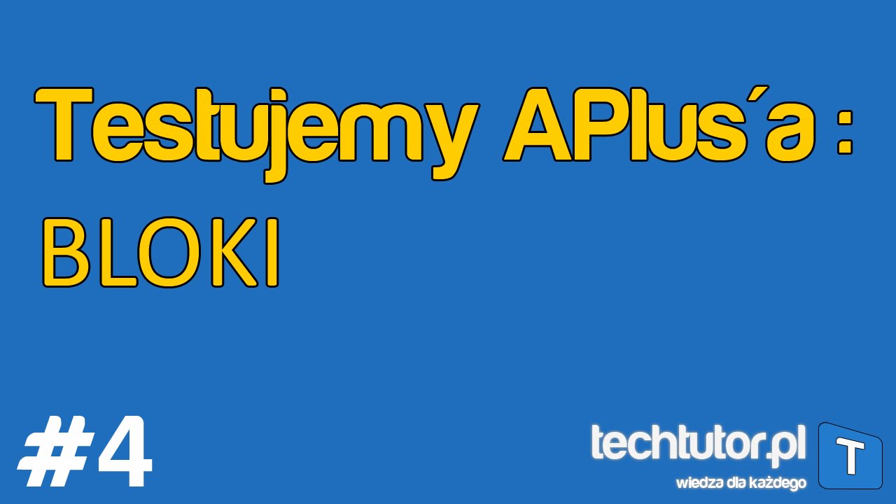 Nakładka APlus: BLOKI