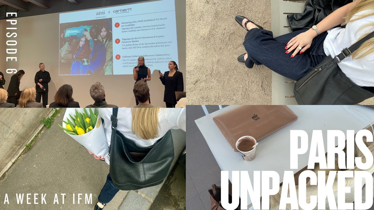 A Week in My Life at Fashion School in Paris | IFM Master’s Student Vlog