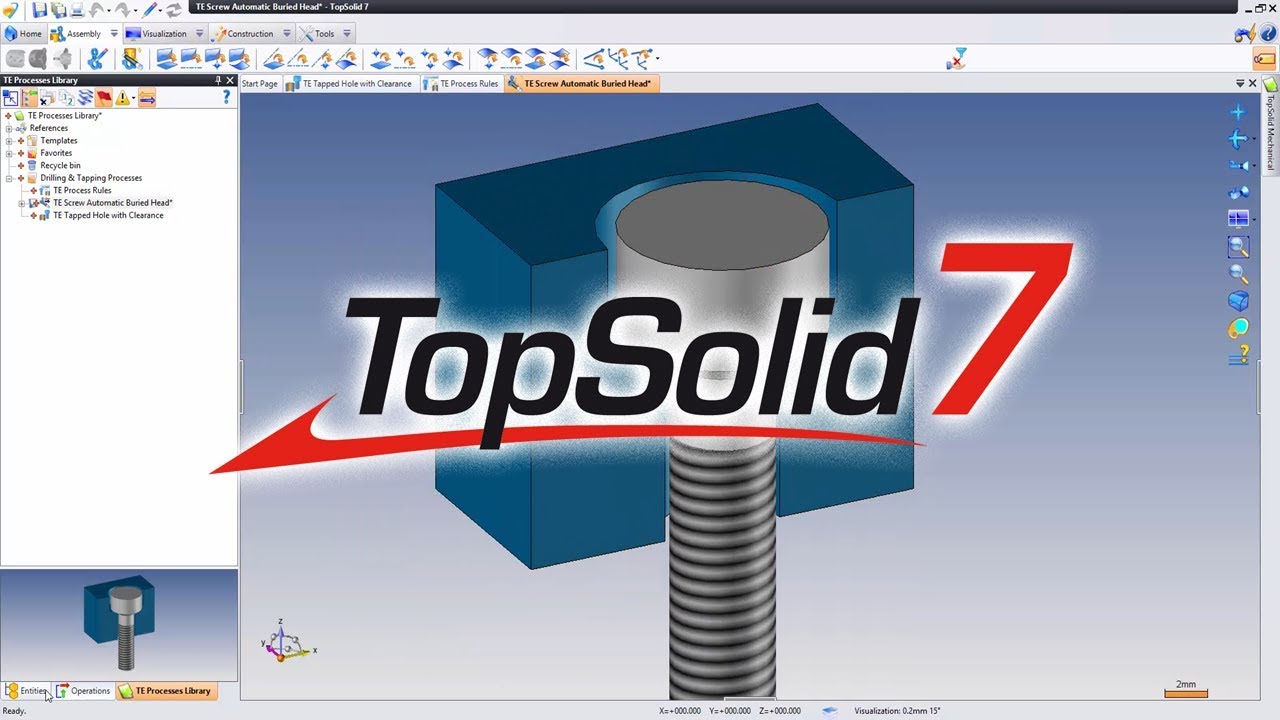TopSolid 7   Customizing Component