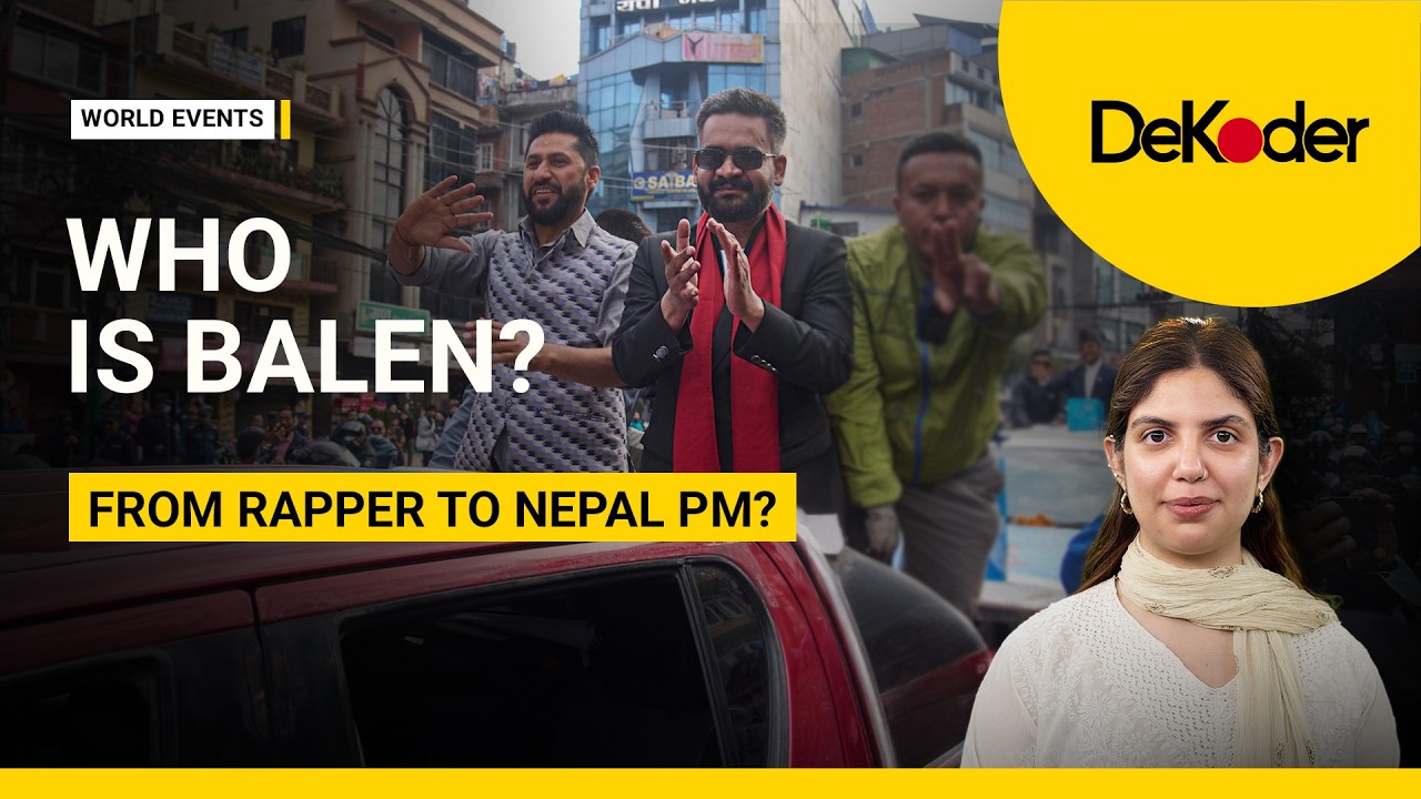 Gen-Z Wave in Nepal: How Rapper Balen Rose to Power | Explained | DeKoder