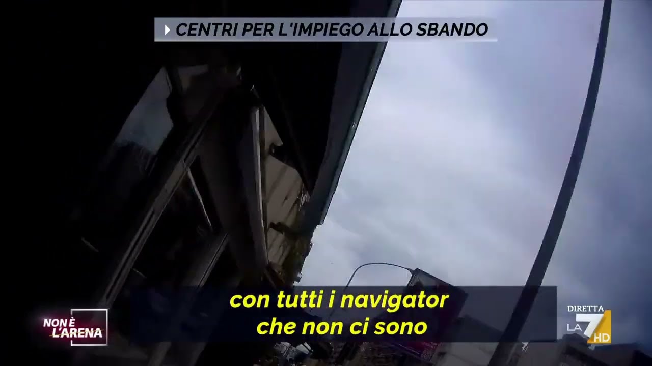 Centri per l'impiego allo sbando, il servizio di Schembri a Palermo.