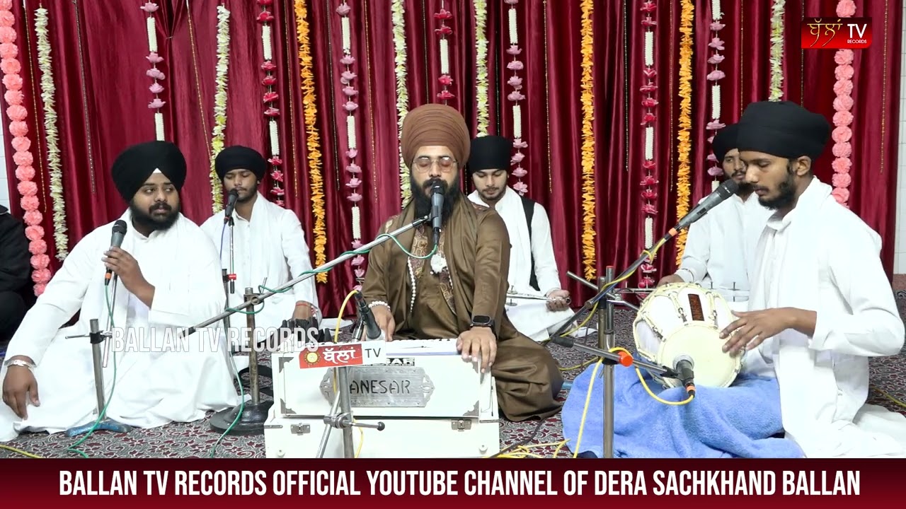 Live Kirtan BhaiGouravmeet Ji || Ballan TV Records