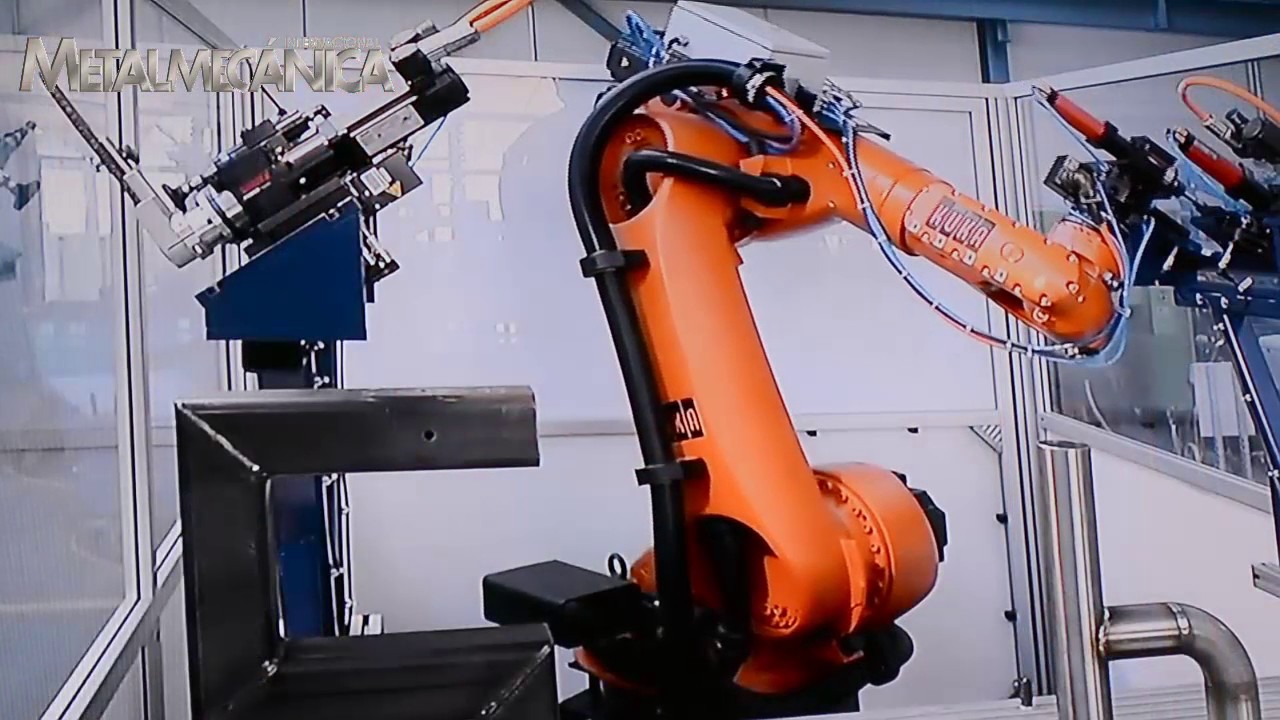 Brazos robóticos y elementos de acabado en TECMA