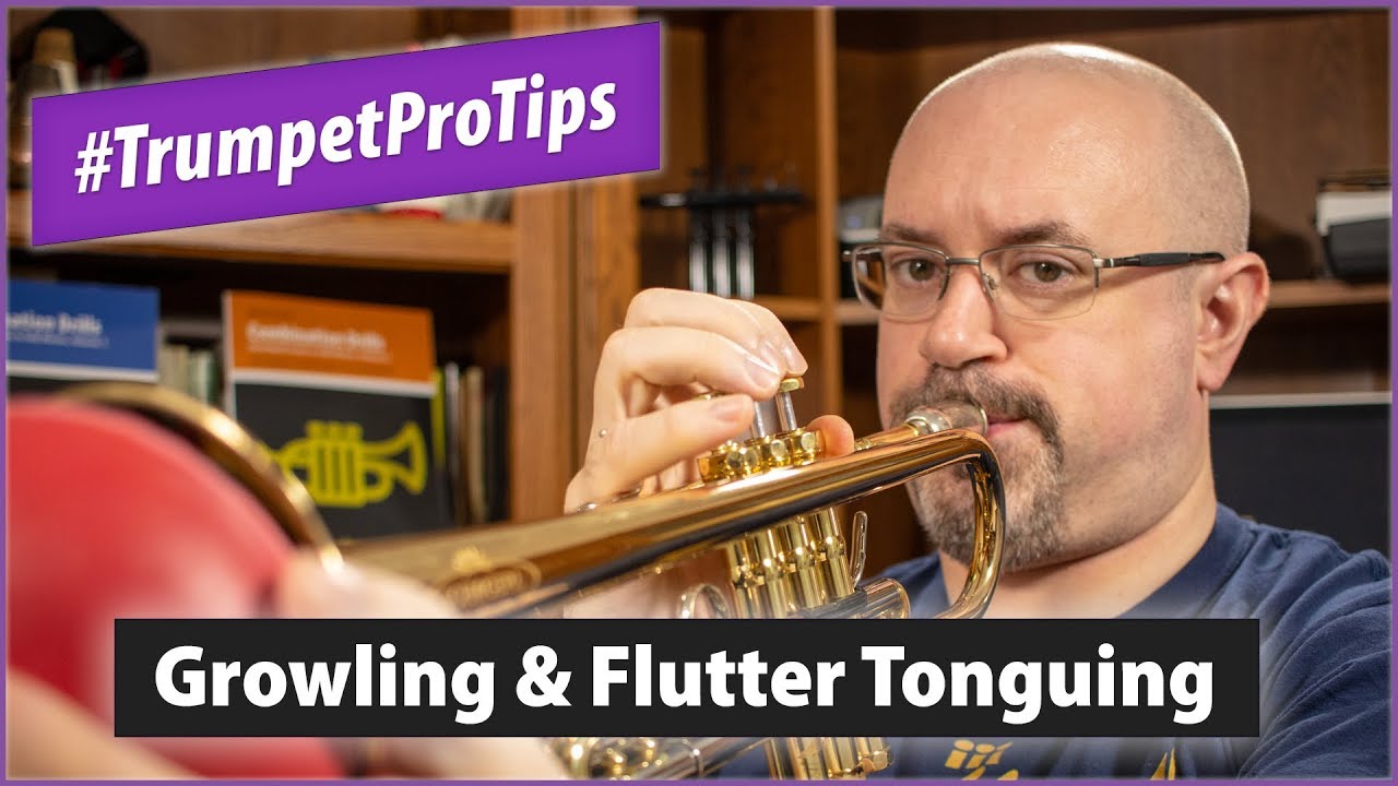 Как рычать и двигать языком на трубе | #TrumpetProTips 5