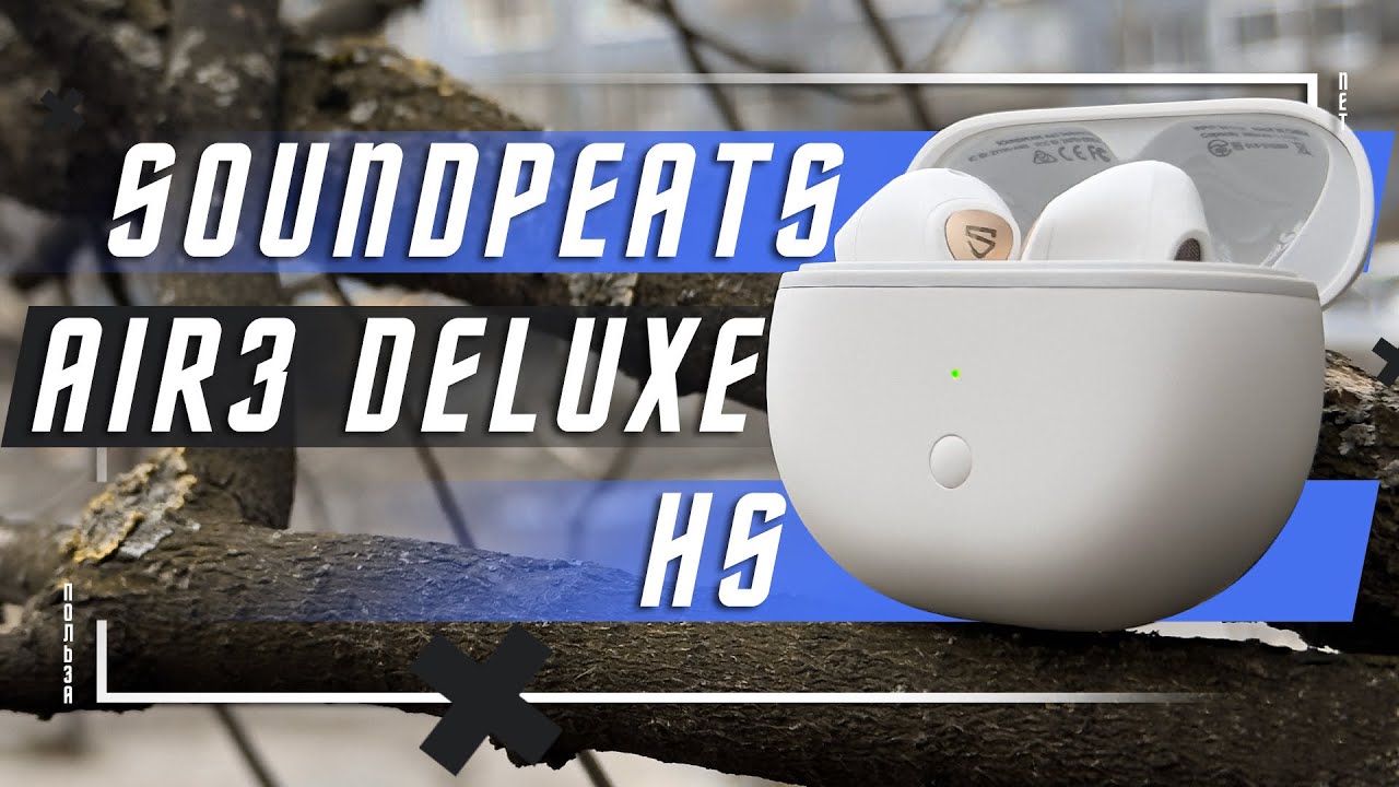 ЭЛИТНЫЙ ЗВУК 🔥 ЛУЧШИЕ БЕСПРОВОДНЫЕ НАУШНИКИ SOUNDPEATS AIR3 DELUXE HS