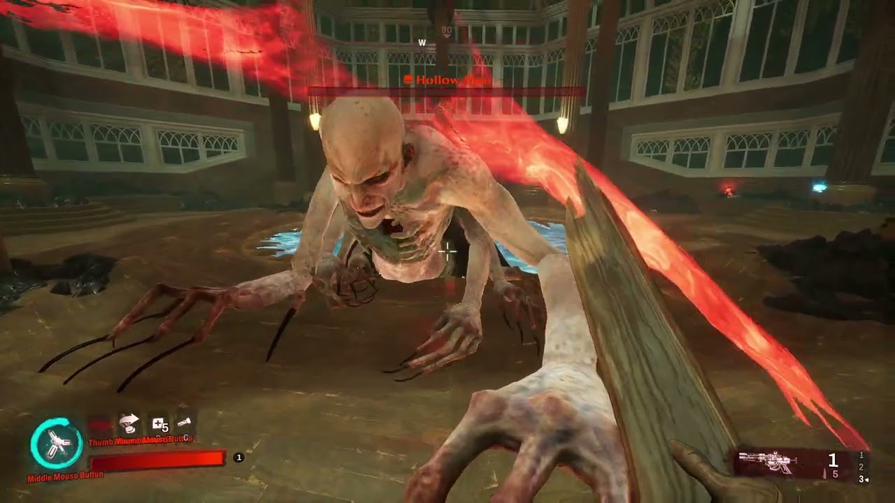 Redfall Game Hollow Man Boss Kill Strategy Guide Weapon Suggestion and Commentary Second Playthrough