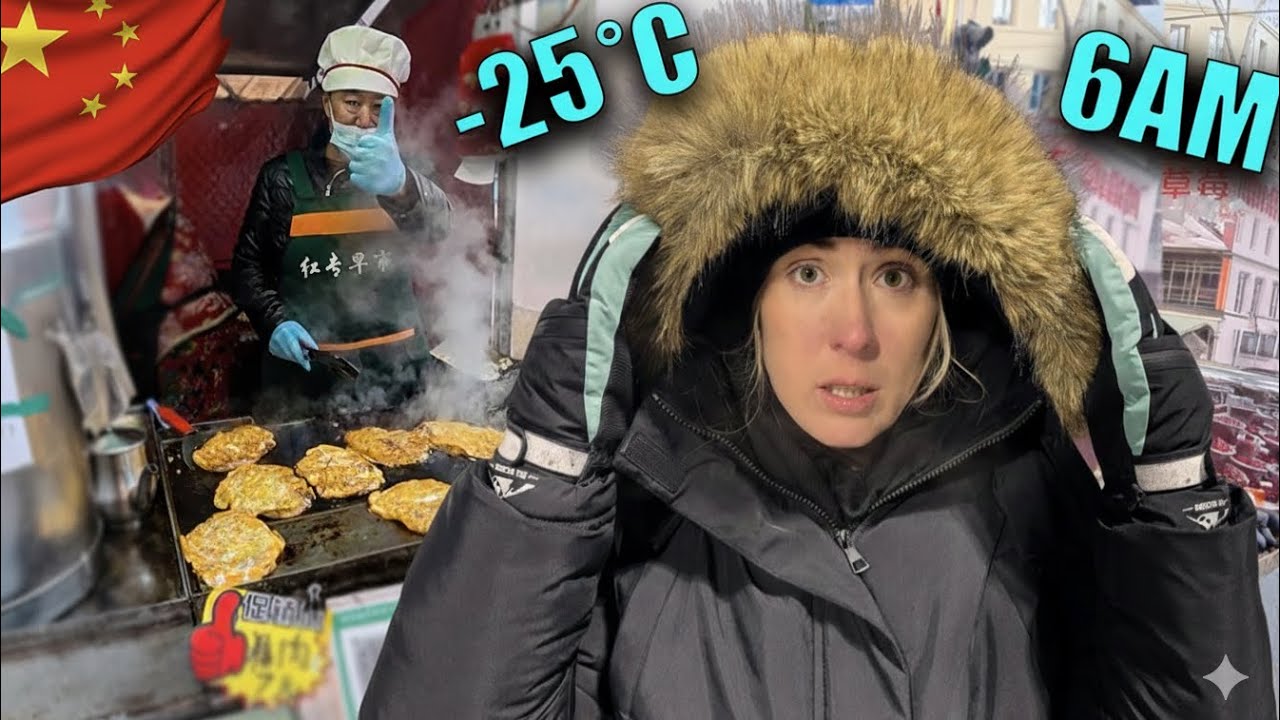 6AM in Harbin’s Craziest Market… Eating Like Locals