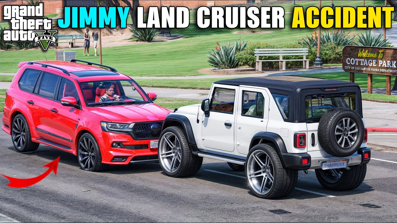 JIMMY LAND CRUISER BIGGEST ACCIDENT | GTA V GAMEPLAY | GTA 5 | GTA V GAMEPLAY | GTA 5