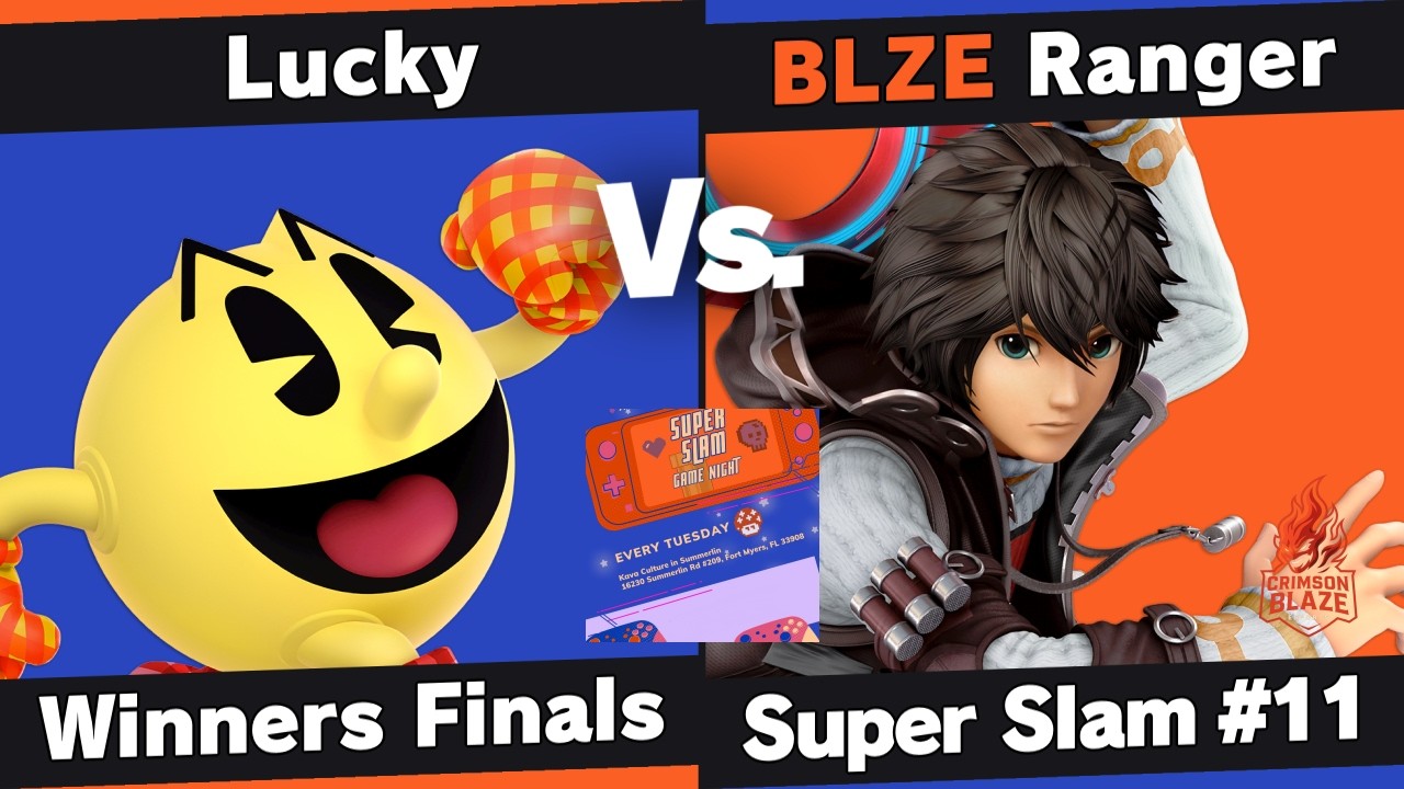 Super Slam 11 - Lucky (PAC-MAN, Olimar) vs Ranger (Shulk) - Winners Finals