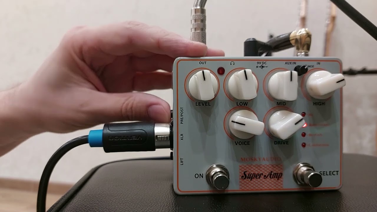 Mosky Super Amp inputs and outputs