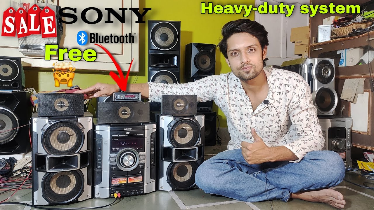 Sony MHC GNZ888D Price ₹19000/- HiFi music system for sale 5200W 