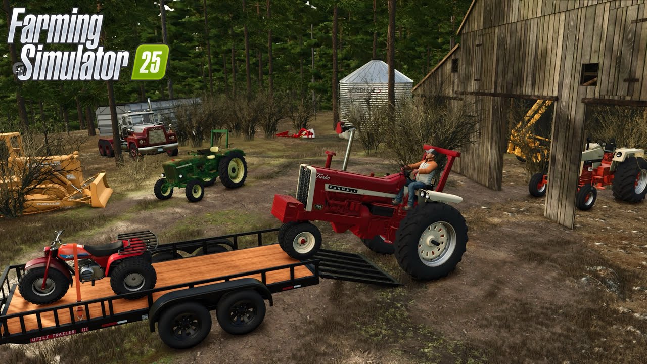 I WENT TO A BARN-FIND AND FOUND SOME CLEAN FARM EQUIPMENT! (ROLE-PLAY) | FARMING SIMULATOR 25