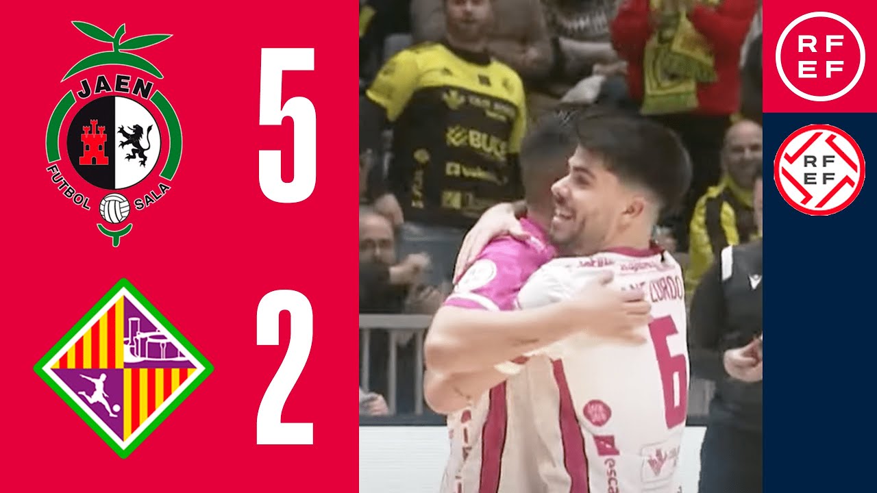 Resumen #PrimeraDivisiónFS | Jaén Paraíso Interior 5-2 Mallorca Palma Futsal | Jornada 13