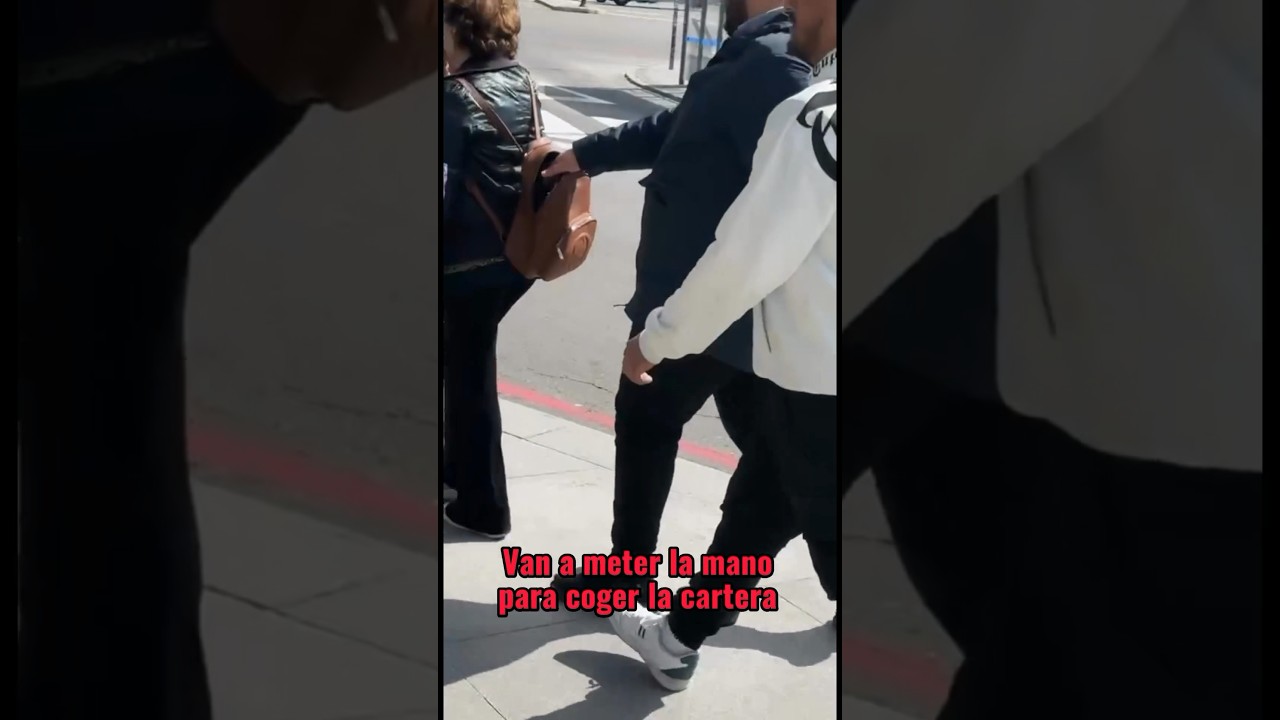 Atrapados 2 Carteristas Quitando Cartera a Mujer