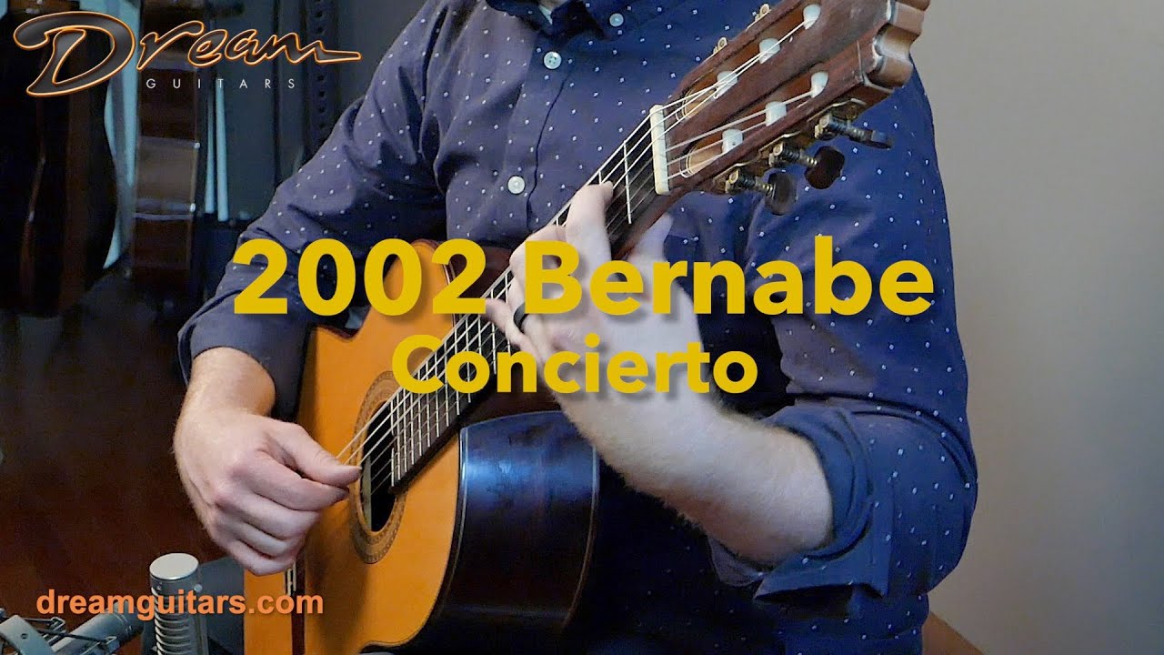 2002 Bernabe Concierto, Brazilian Rosewood & Spruce