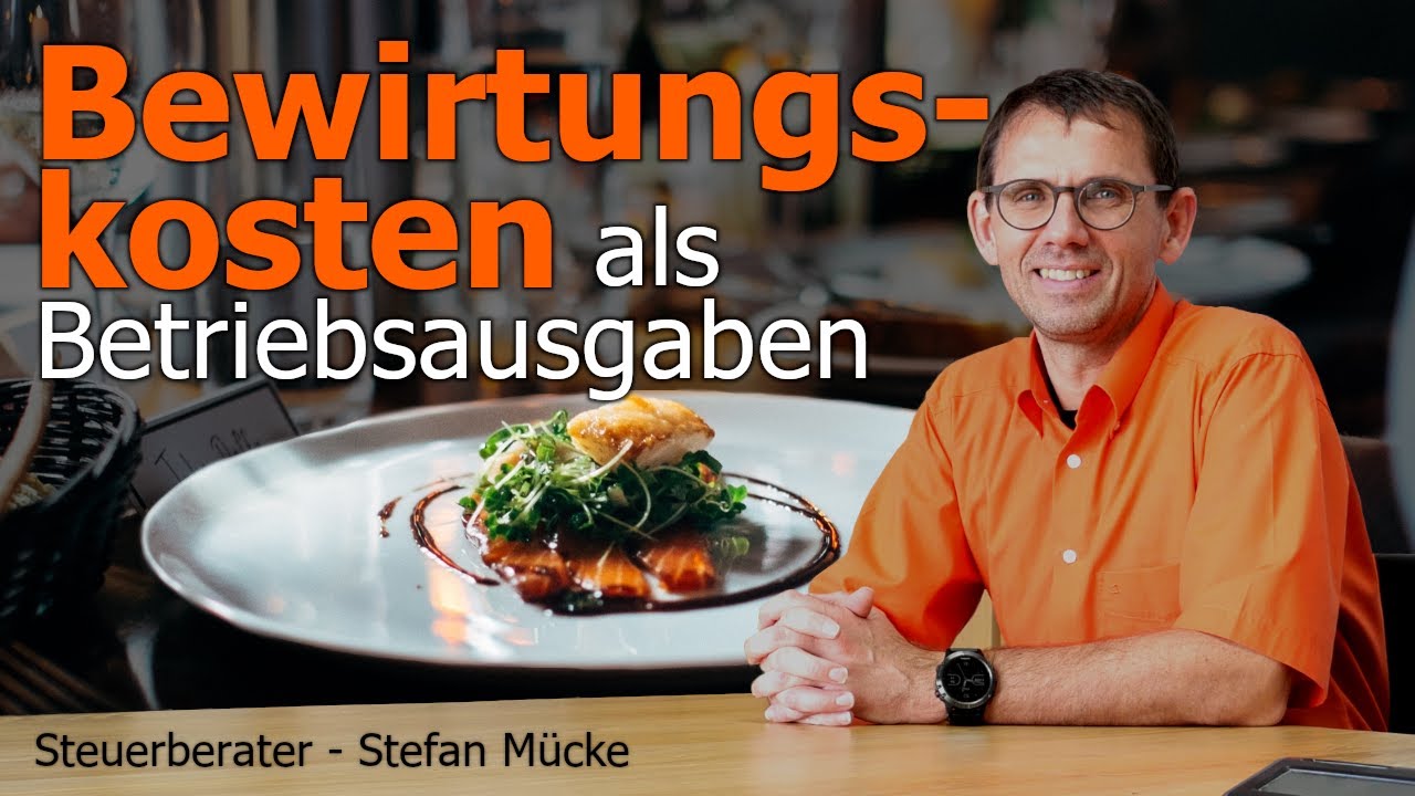 Bewirtungskosten / Geschäftsessen absetzen? DARAUF ACHTEN...