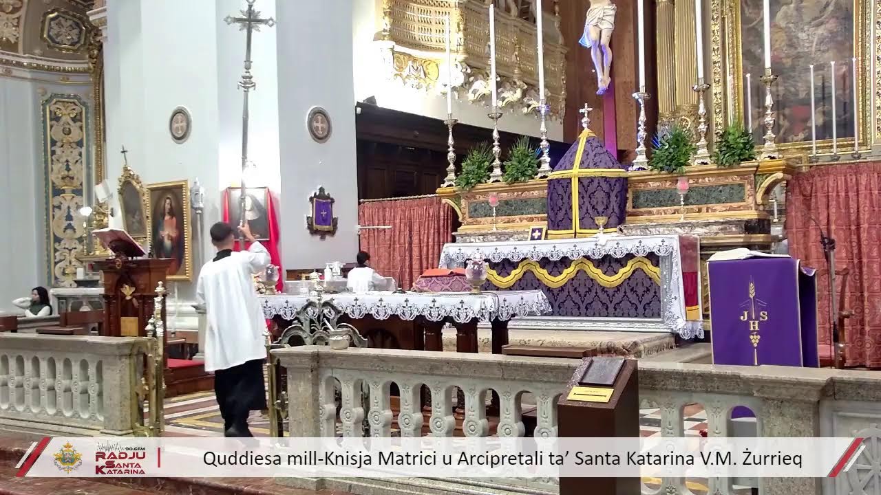 Quddiesa Live mill-Parroċċa ta’ Santa Katarina V.M. Żurrieq – 1 ta' Marzu2026
