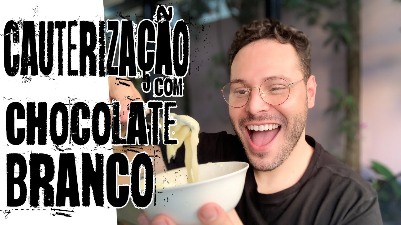 NUTRIÇÃO CASEIRA PARA LOIRAS COM CHOCOLATE BRANCO