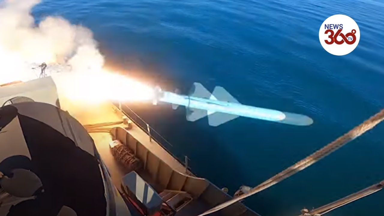 Iranian Navy fires on targets with cruise missiles & torpedo- News 360 Tv