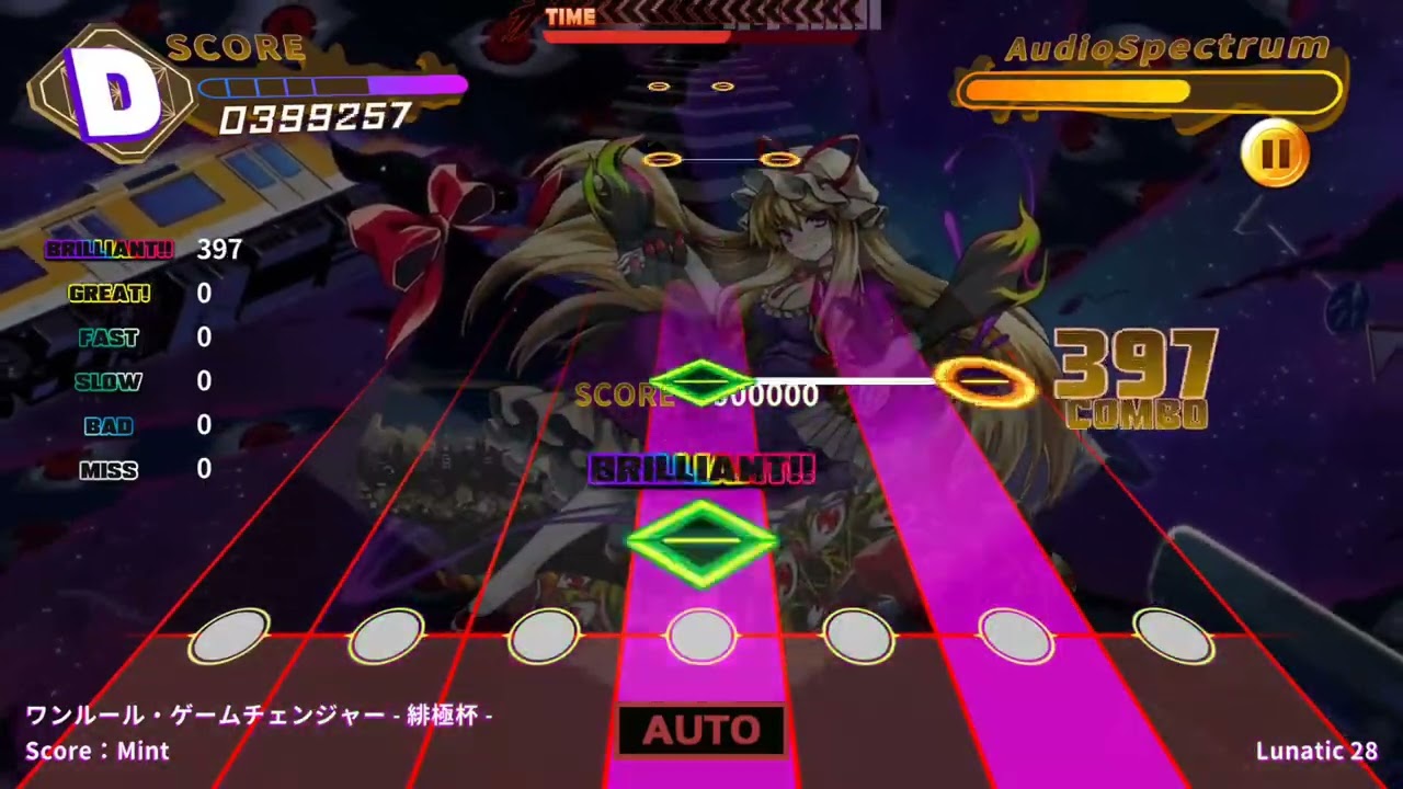 【ダンカグ創作譜面】ワンルール・ゲームチェンジャー Lunatic28
