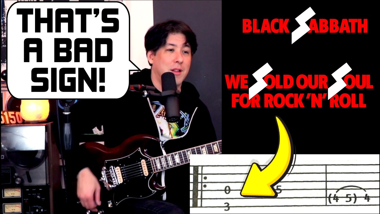 This BLACK SABBATH TAB Book is a Hot Mess! (BAD TAB SERIES)