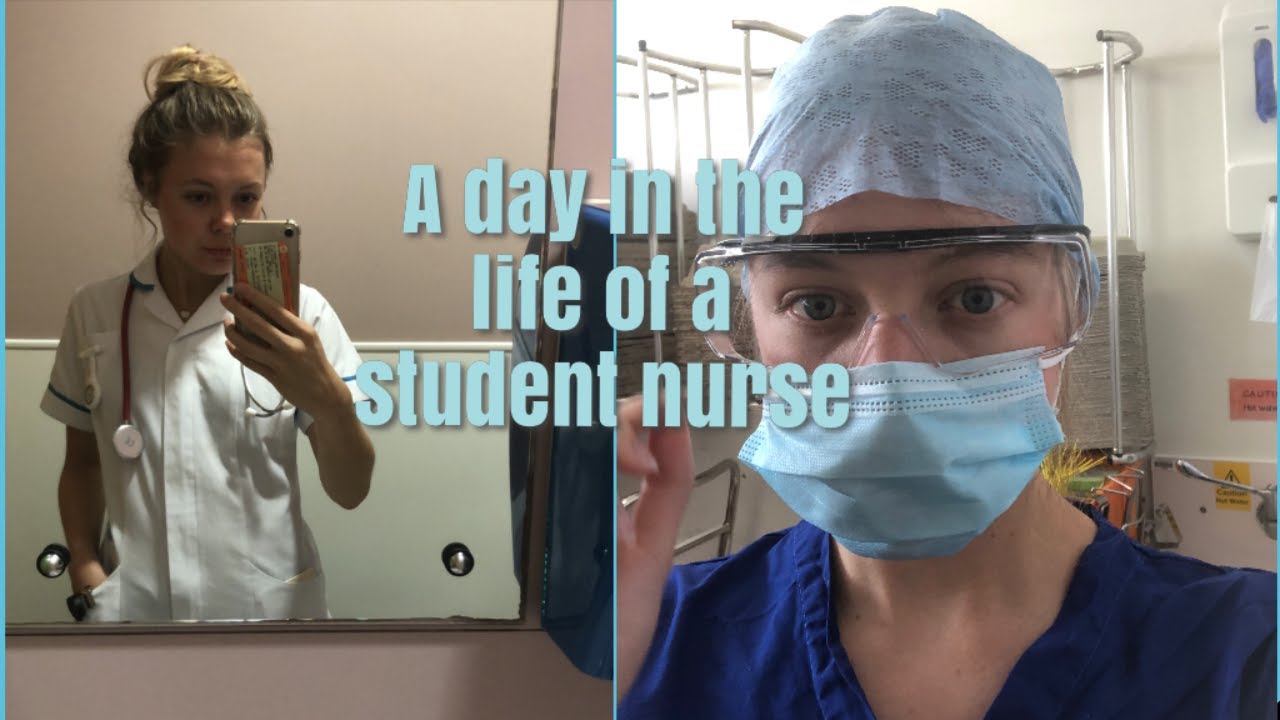 DAY IN THE LIFE OF A STUDENT NURSE | UK