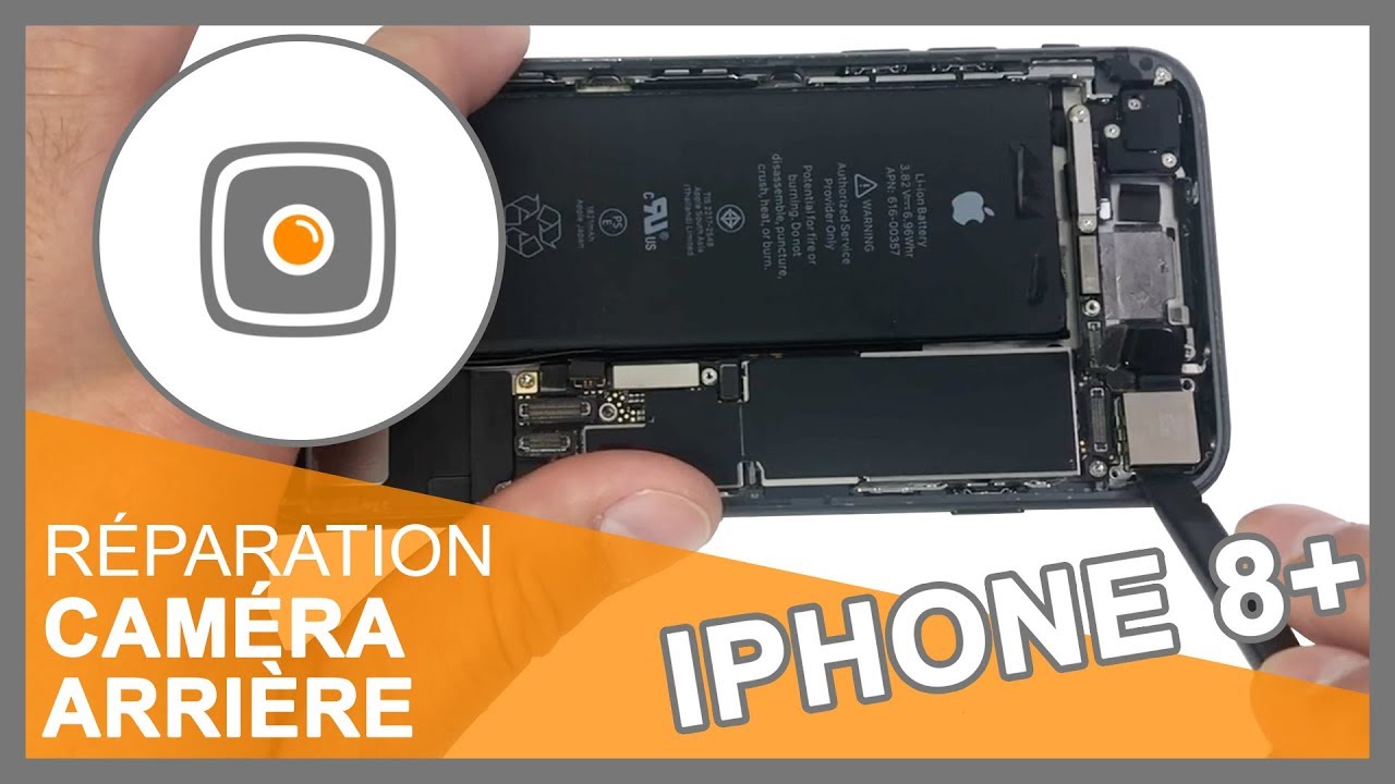 Réparation Caméra arrière iPhone 8 Plus