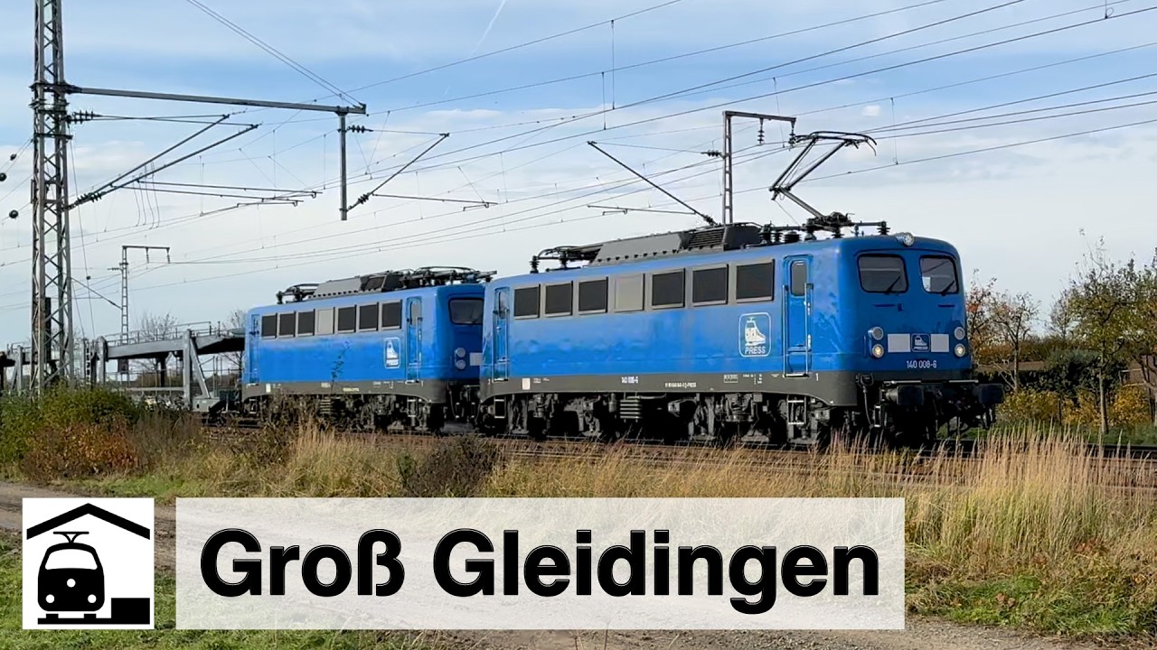 Kein freier Tag am Feiertag: Trainspotting am Gleisdreick Gro&szlig; Gleidingen
