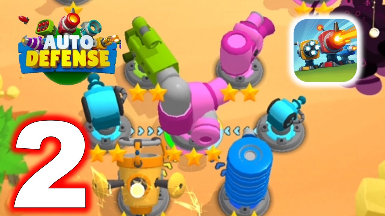 Auto Defense by Gameloft Gameplay Walkthrough Part 2 - World 2 (iOS, Android)