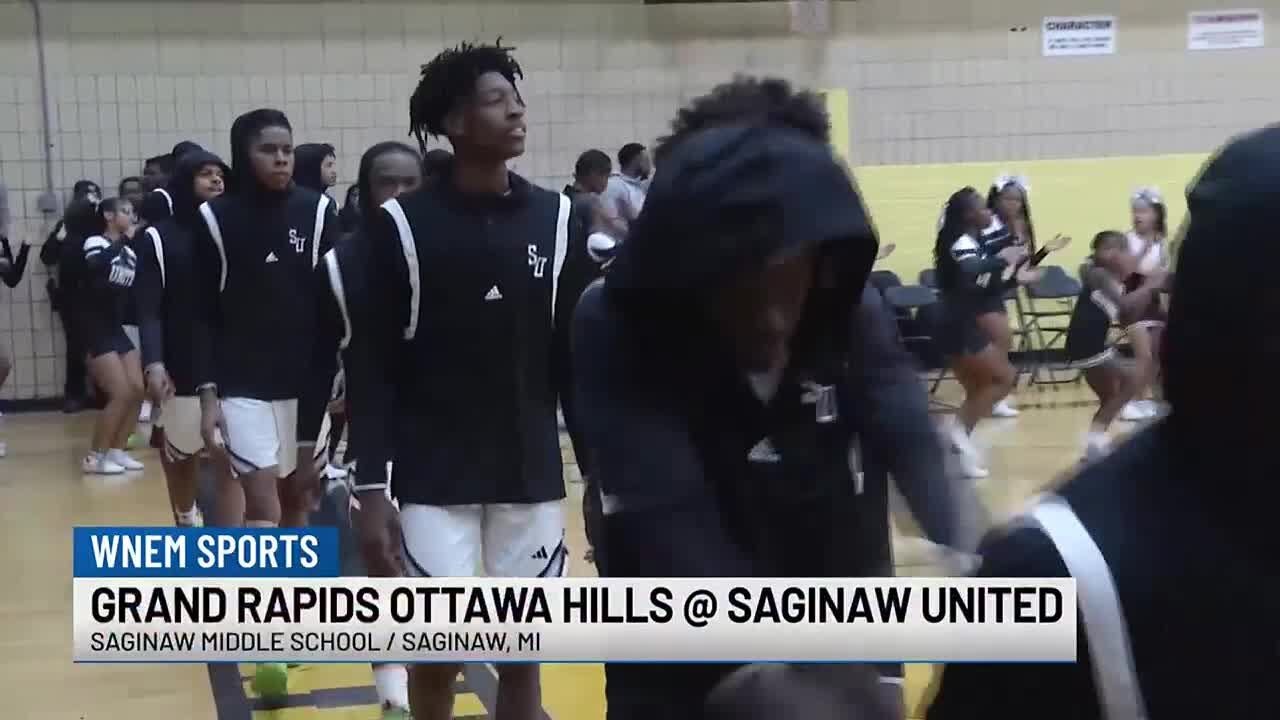 Saginaw United boys basketball dominates Grand Rapids Ottawa Hills