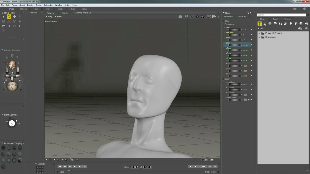 Poser Pro 11 Tutorial: Intro to Poser