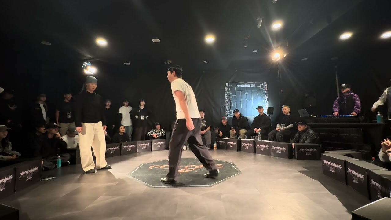 팝핑32 ver 4 32강 첫번째 경기 jinzin vs soul 가로 ver