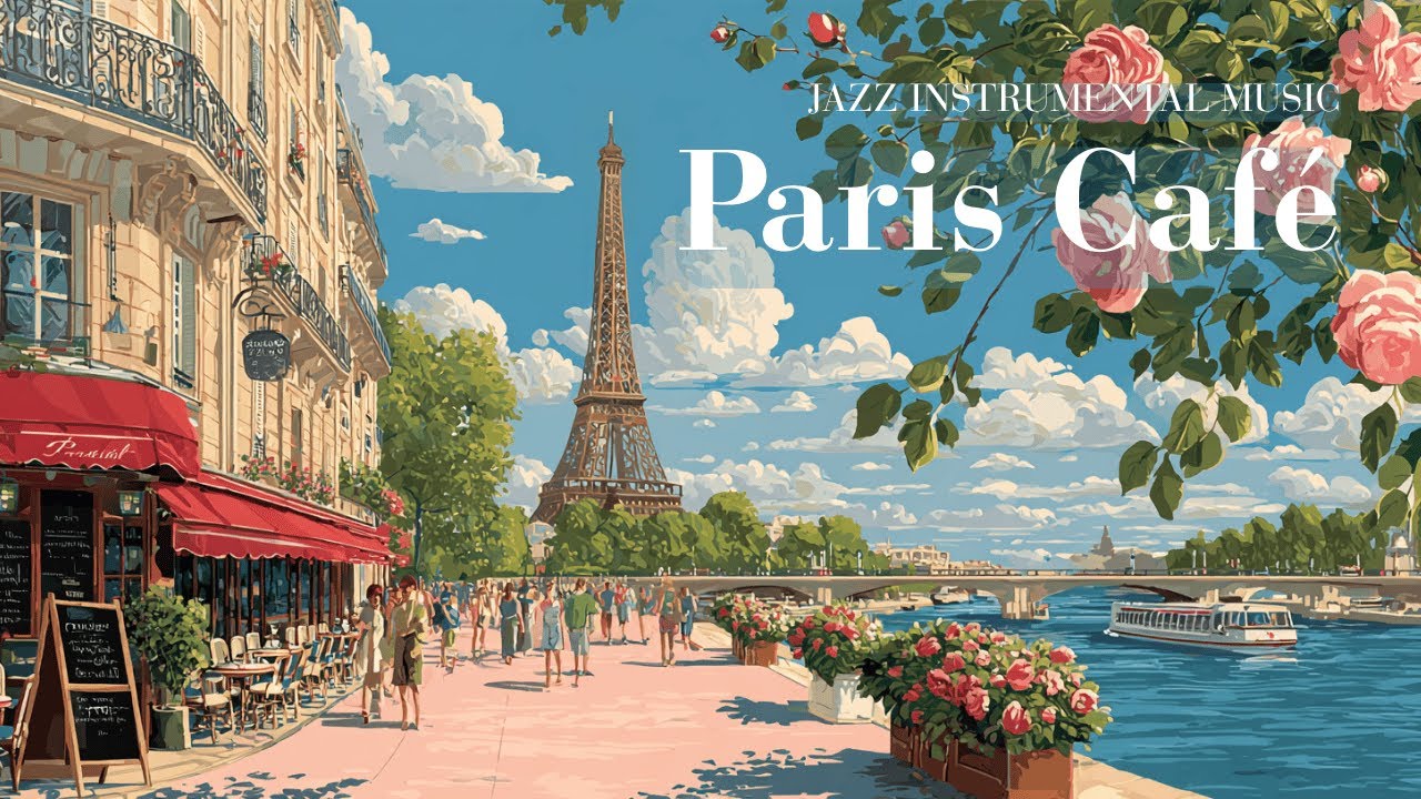 𝐏𝐚𝐫𝐢𝐬 𝐂𝐚𝐟𝐞́ ☕ French Instrumental Music Playlist | Jazz Tunes