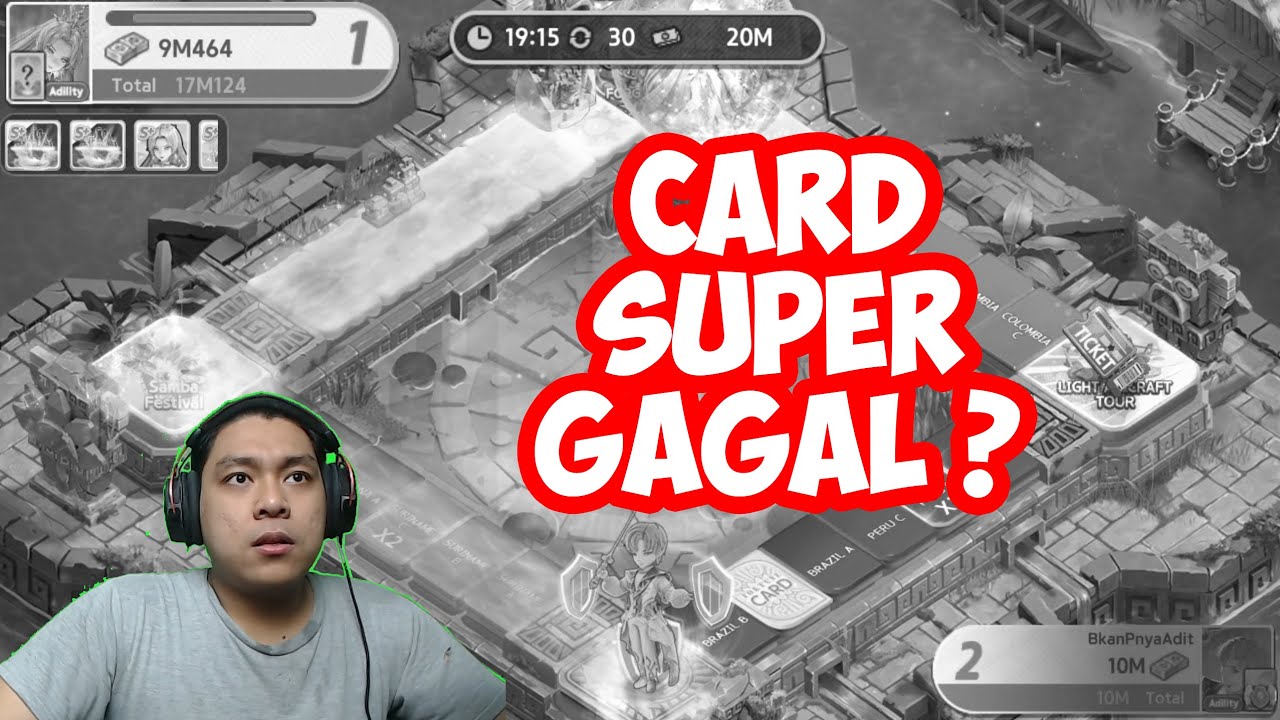 INI SALAH SATU CARD GAGAL DI LGR ? || GETRICH