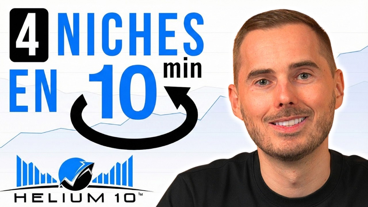 Recherche de niche AMAZON FBA avec Helium10 en moins de 10 minutes