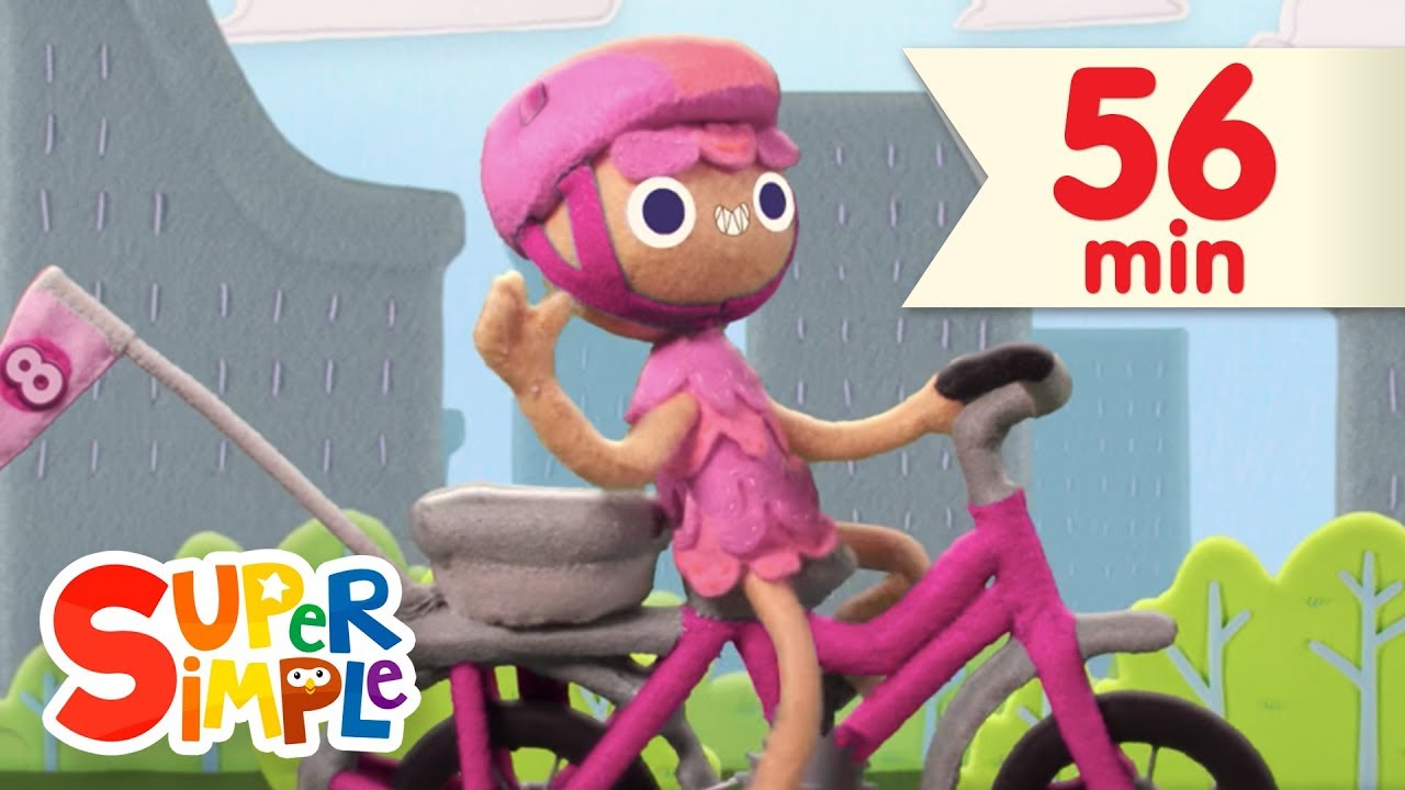 10 Little Bicycles | + More Kids Songs | Super Simple Songs