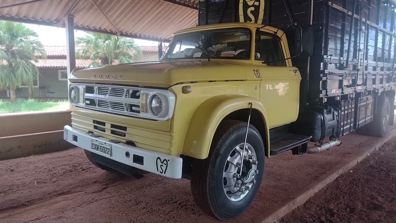 DODGE 9500 1976 BOIADEIRO   CAMINHÃO DE PATRÃO