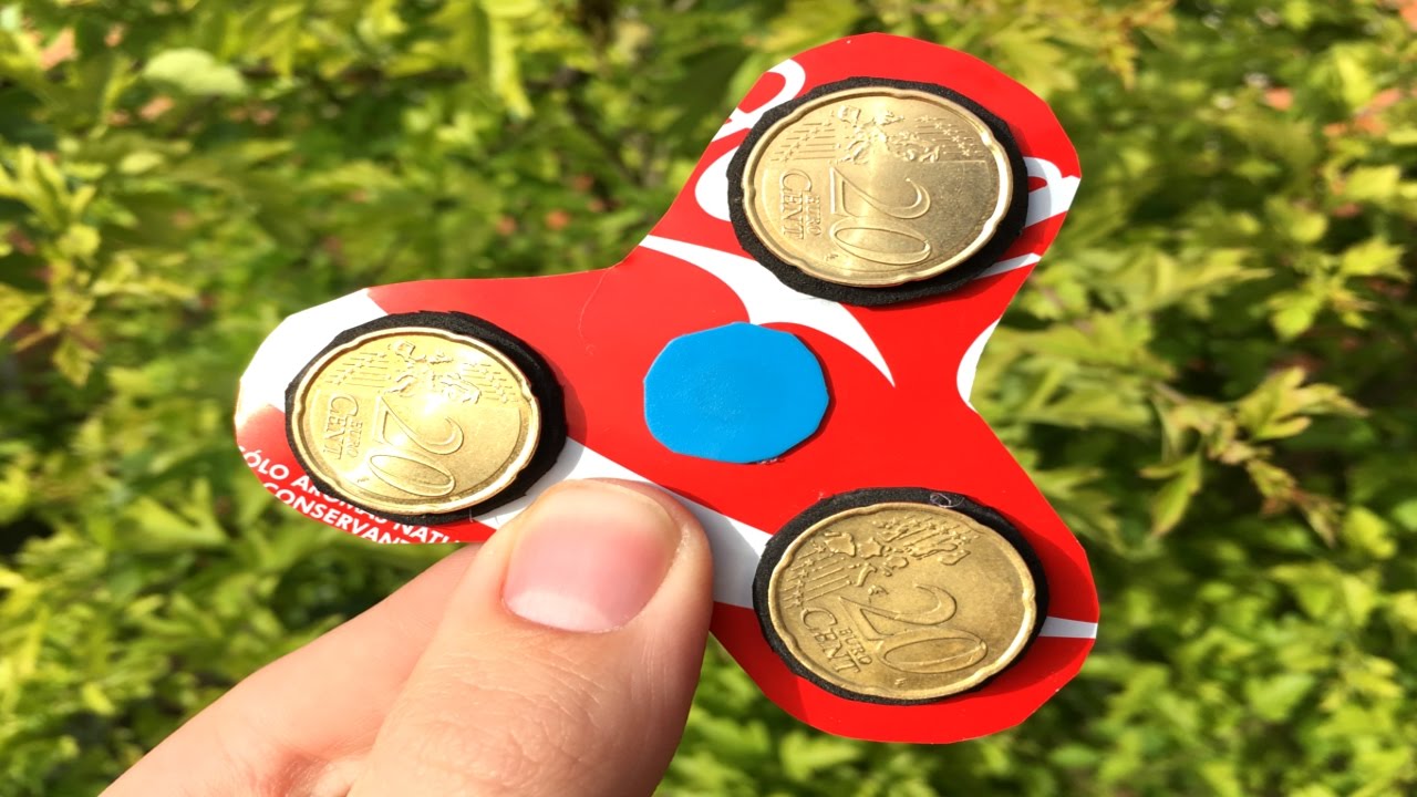 Cómo Hacer un Spinner con una Coca Cola en Casa