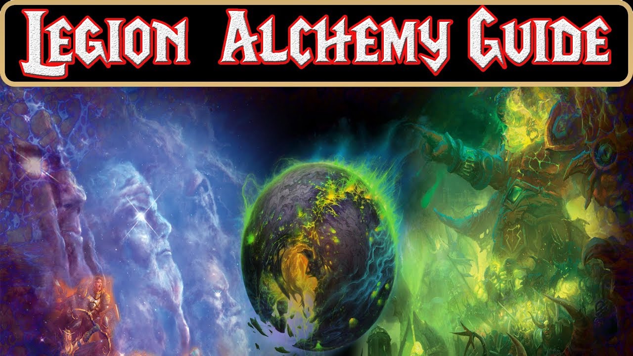 Leveling Legion Alchemy