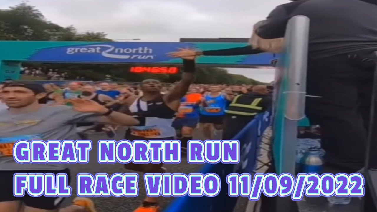 Great North Run  2022 - Full Race Video
