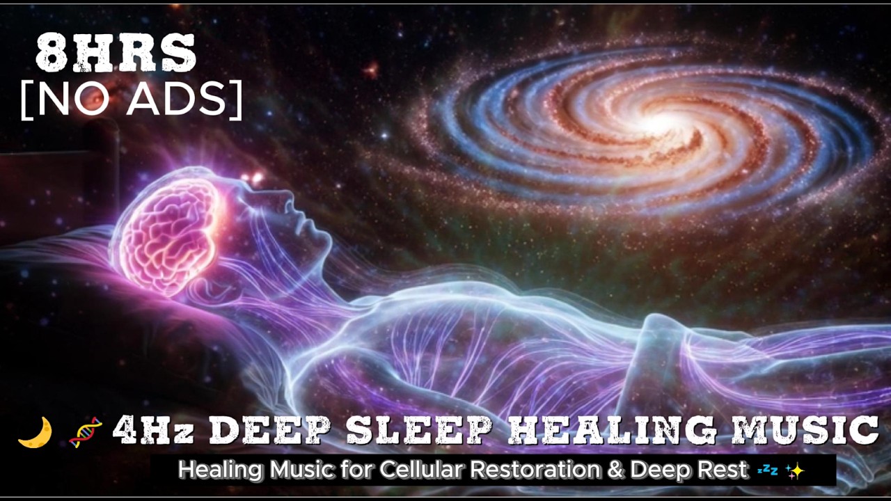 🌙✨4Hz Ultra Deep Sleep Regeneration: Healing Music for Cellular Restoration & Deep Rest 💤✨