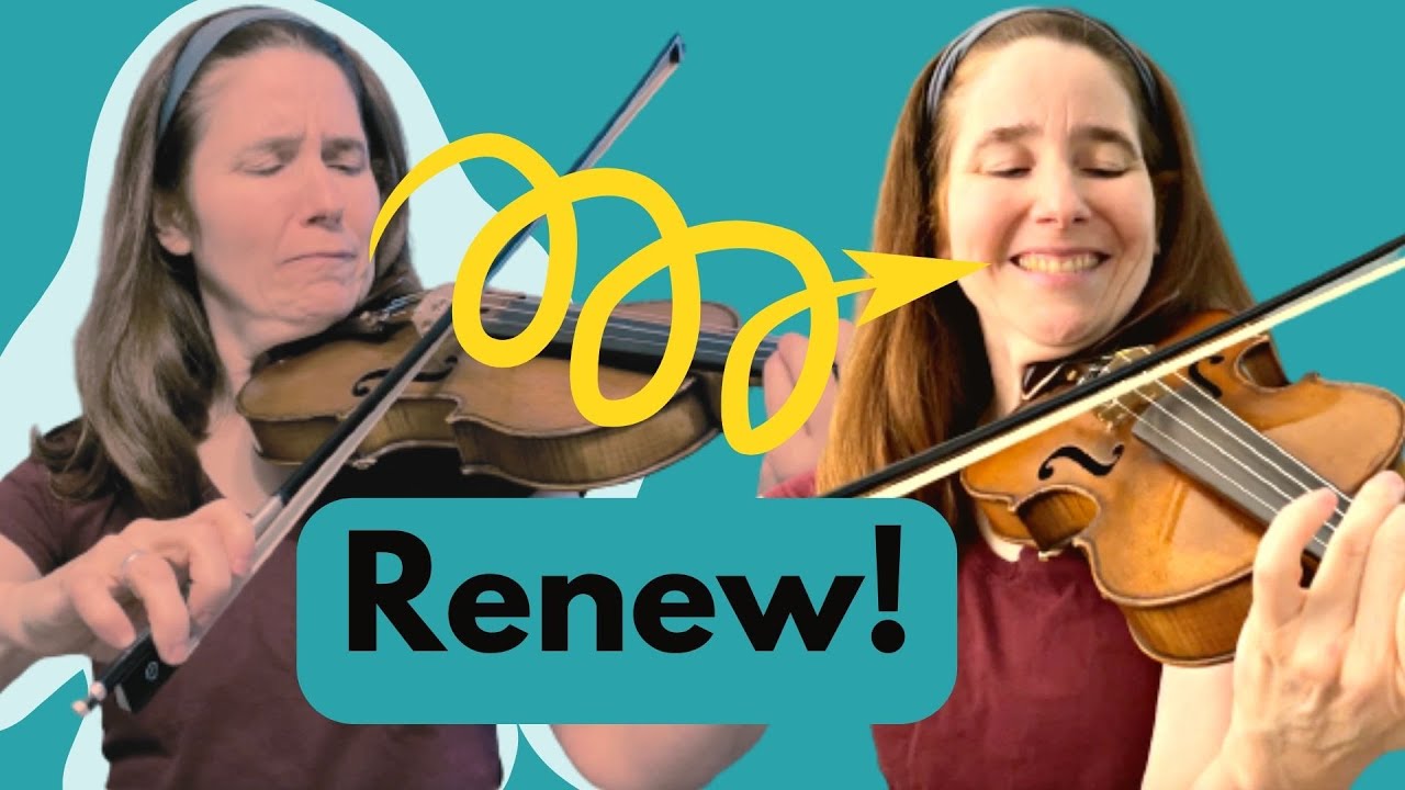these 3 steps helped me fiddle again after my stroke (for string players feeling tense or awkward)