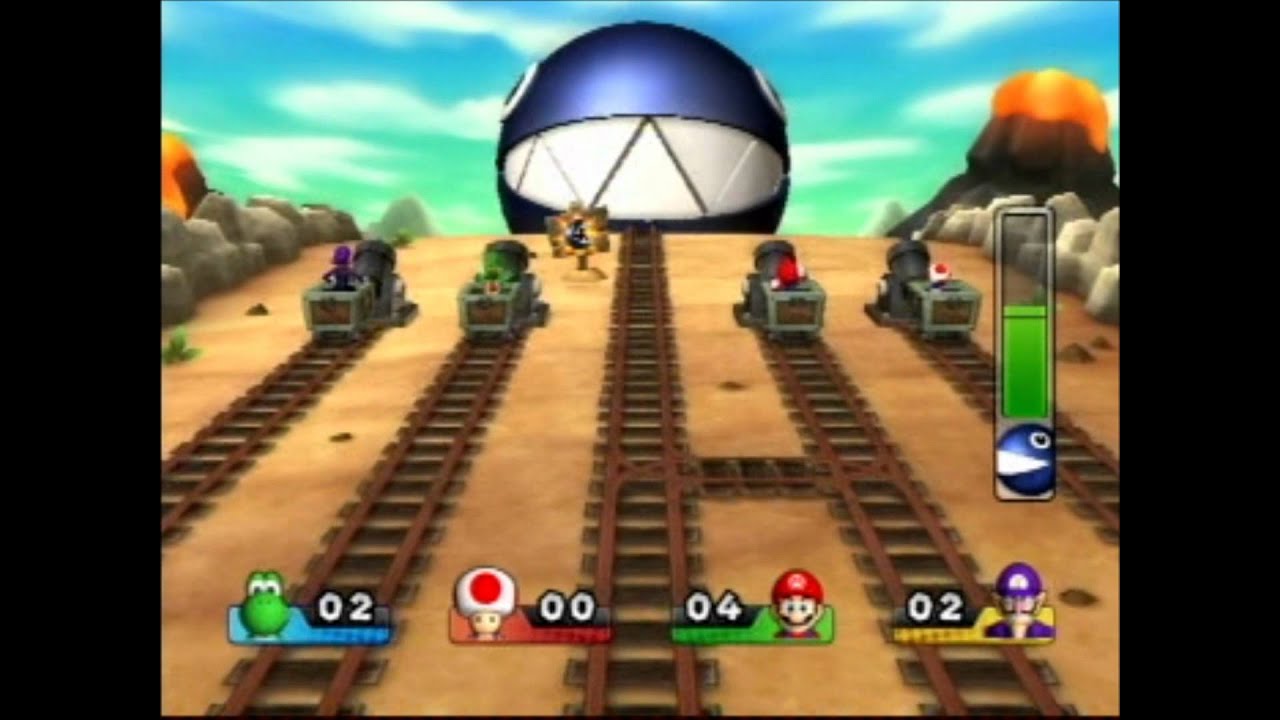 Mario Party 9: Boss Battle Minigame - Chain Chomp Romp
