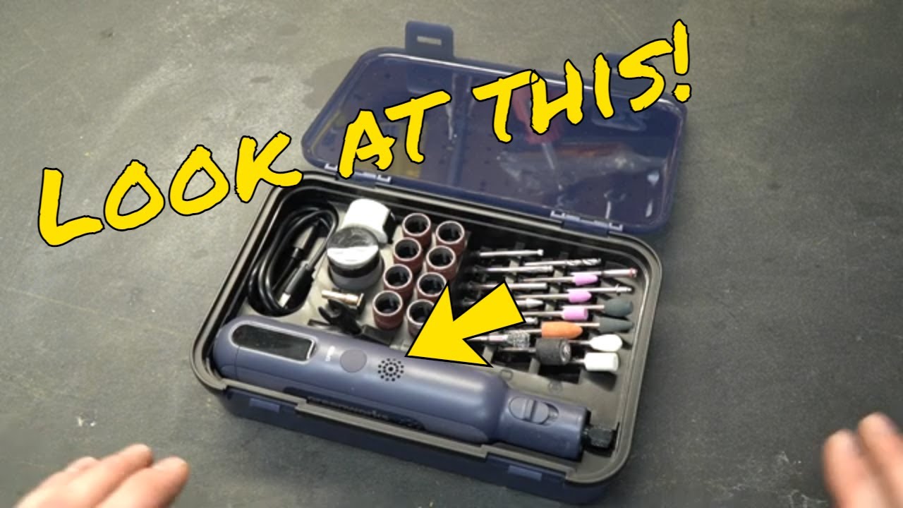 The Best Cordless Rotary Tool?  The Greenworks USB Battery Operated Rotary Tool!  NTDT