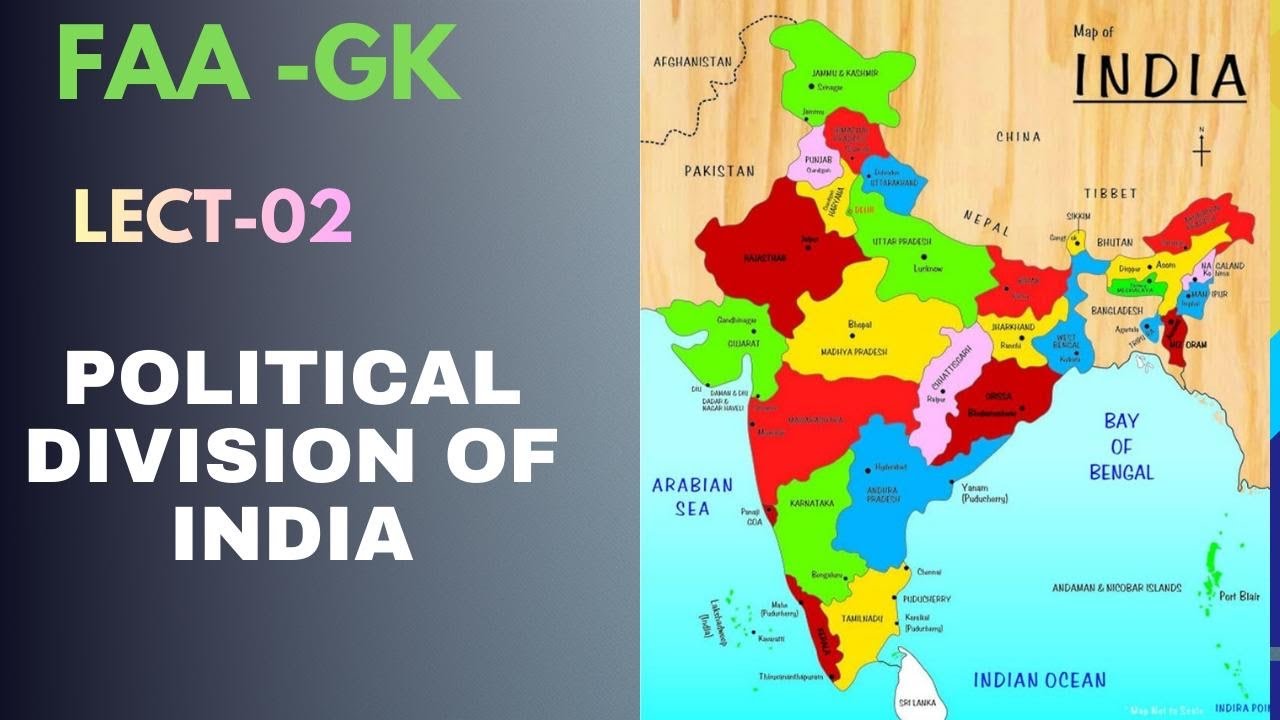 Political Division of India|JKSSB|JKPSI|FAA. Lect -2