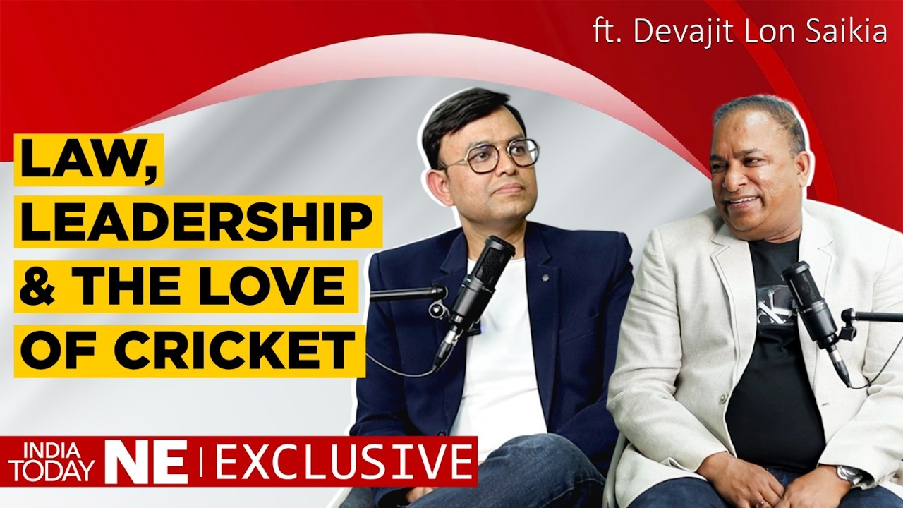 Law, Leadership & the Love of Cricket ft. Devajit Lon Saikia