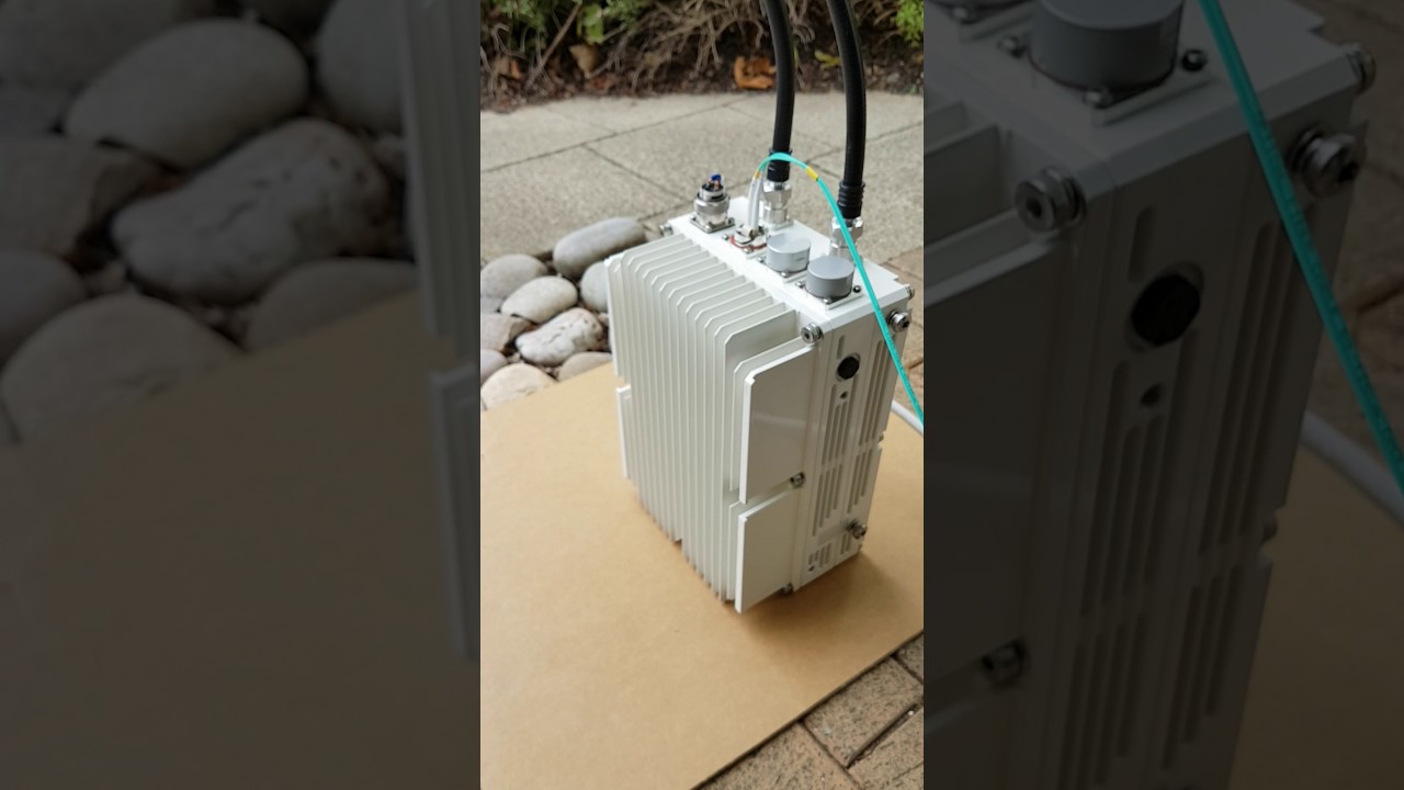 CableFree LTE Remote Radio Head being tested for a customer
