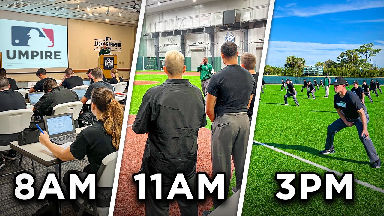 What happens at MLB Umpire School…